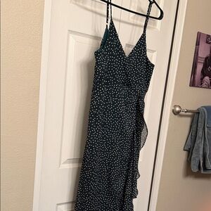 Lovers + Friends Asymmetrical Black and White Dress